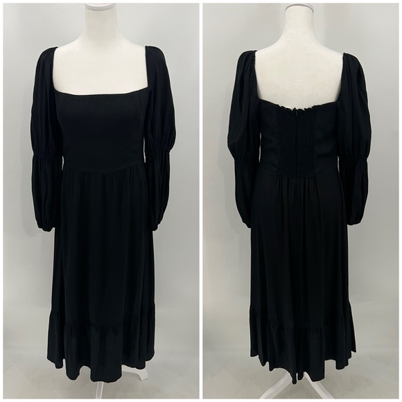 Reformation Dresses & Skirts - Reformation Mica black midi dress